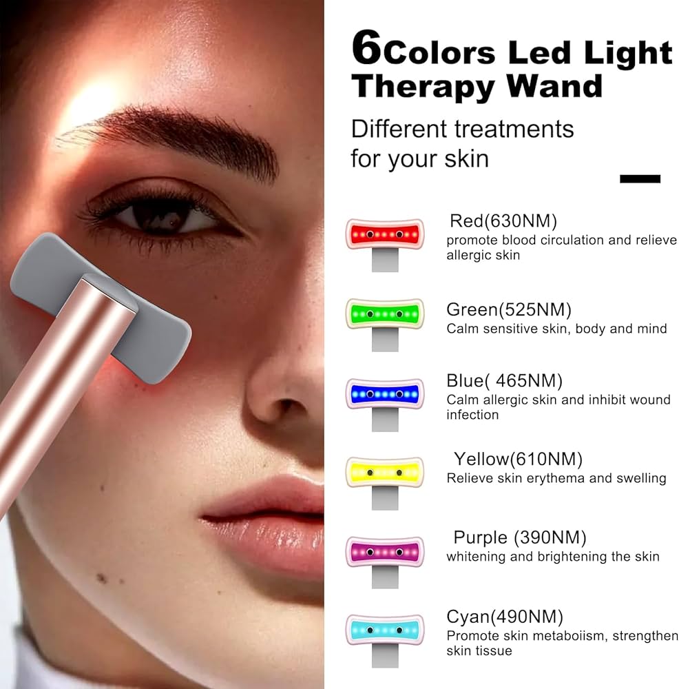 AuraSculpt™ Light Therapy Facial Wand